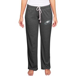 Concepts Sport Women's Philadelphia Eagles Black Sienna Flannel Pants