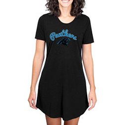 Concepts Sport Women's Carolina Panthers Black Nightshirt