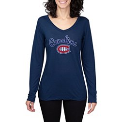 Concepts Sport Women's Montreal Canadiens Marathon  Knit Long Sleeve T-Shirt