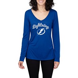 Concepts Sport Women's Tampa Bay Lightning Marathon  Knit Long Sleeve T-Shirt