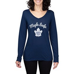 Concepts Sport Women's Toronto Maple Leafs Marathon  Knit Long Sleeve T-Shirt