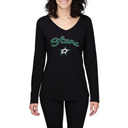 Concepts Sport Women's Dallas Stars Marathon  Knit Long Sleeve T-Shirt