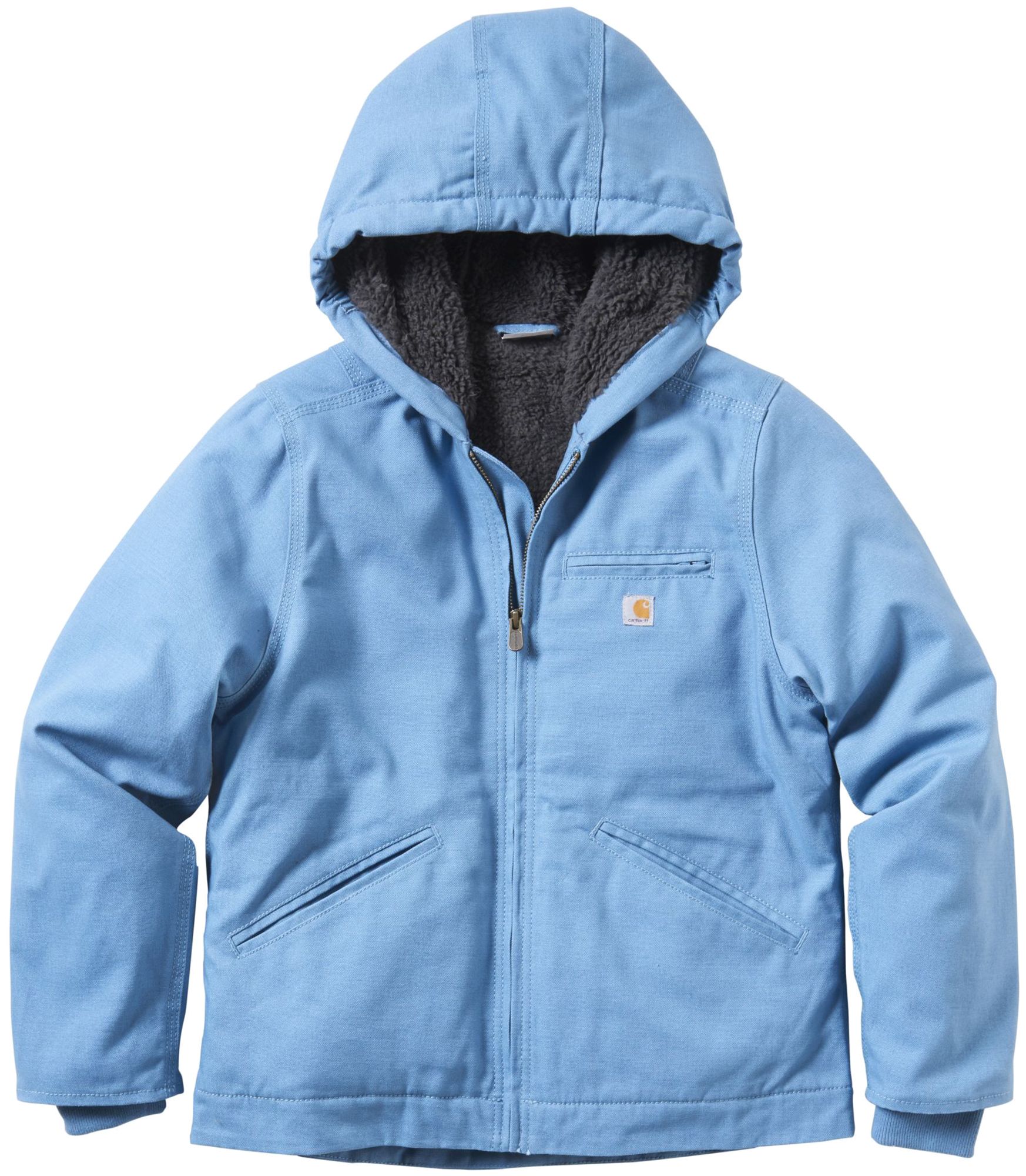 girls sherpa lined hoodie