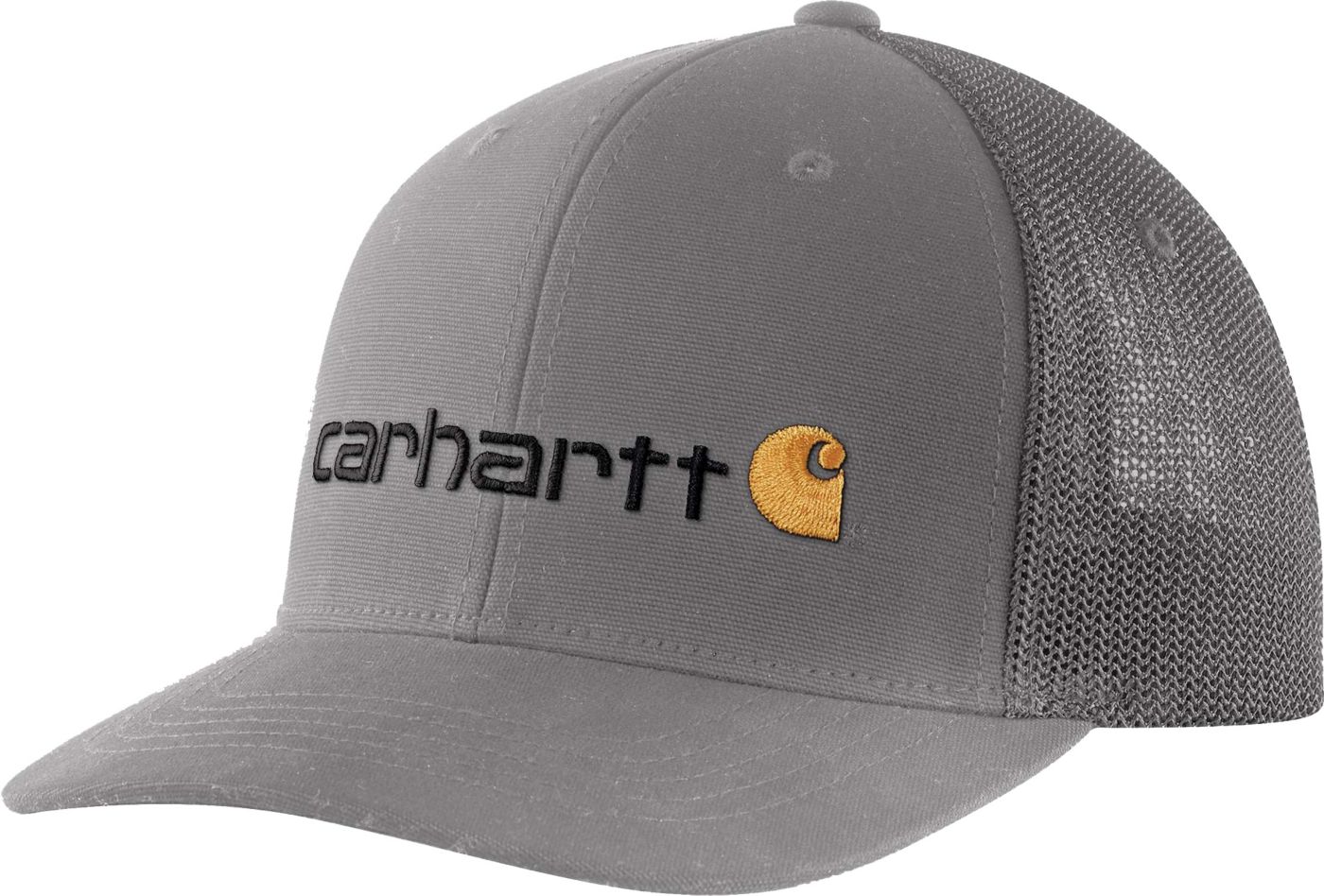 Carhartt Men's Mesh Back Signature Graphic Trucker Hat | Field & Stream