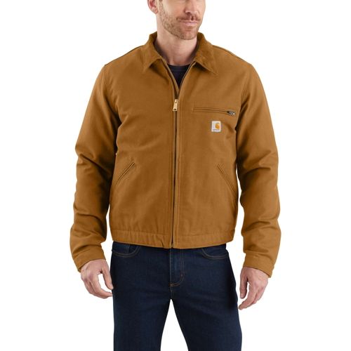 ジャケット・アウター Carhartt duck jacket DETROIT JACKET Carhartt Duck Detroit Work Jacket Men's Size XL Brown