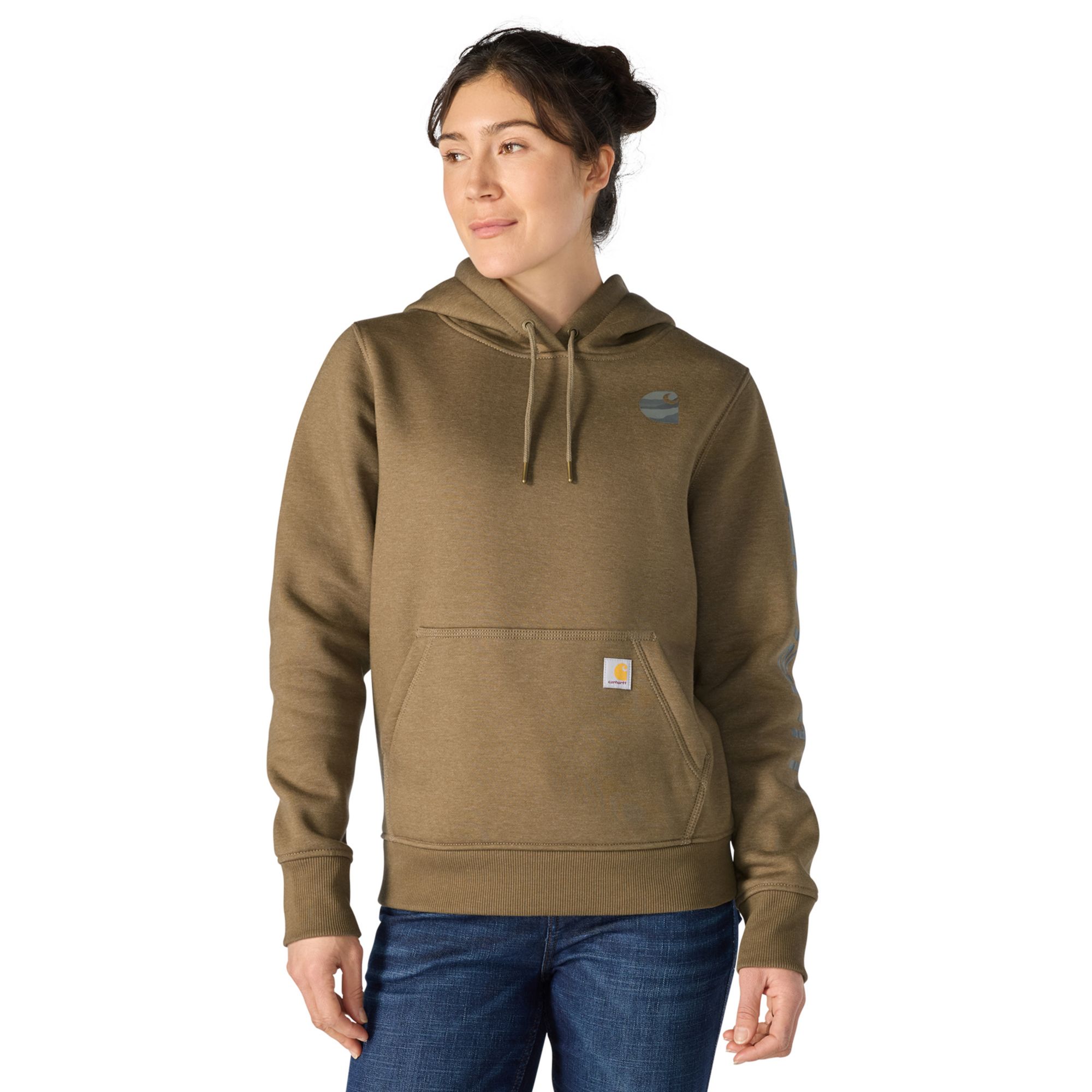 Carhartt Women's Clarksburg Graphic Sleeve Hoodie