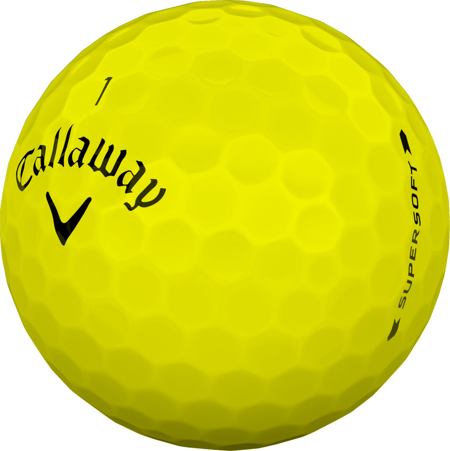 Callaway 2019 Supersoft Yellow Golf Balls