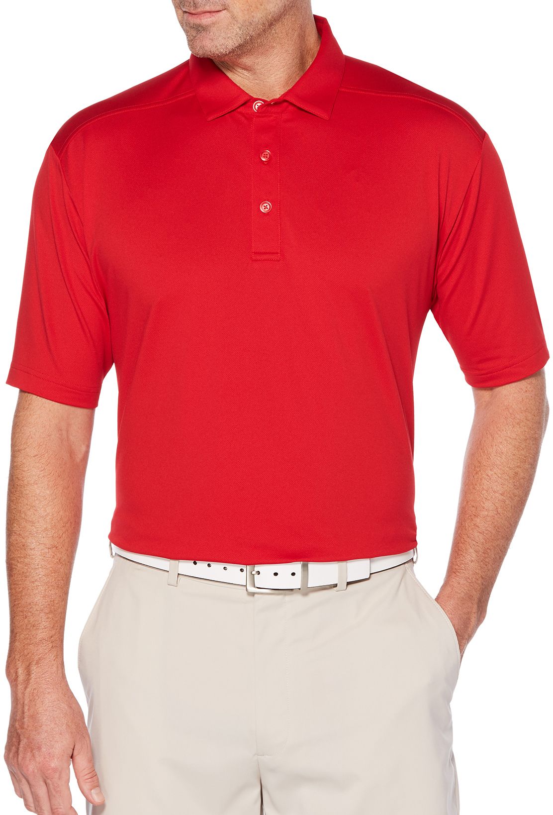 Callaway Men's Cooling Micro Hex Golf Polo