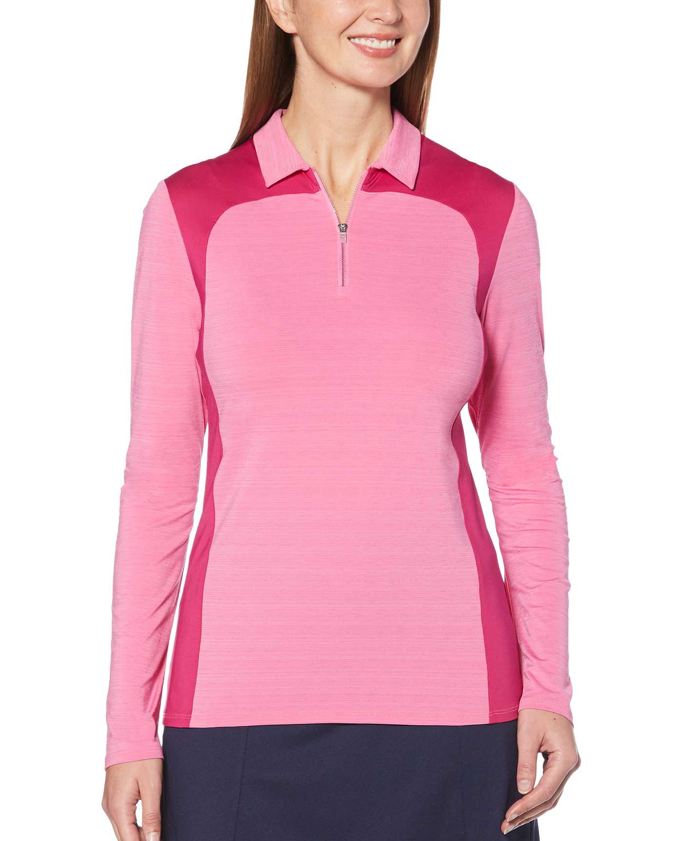 Callaway Women's ¼Zip Long Sleeve Golf Polo Golf Galaxy