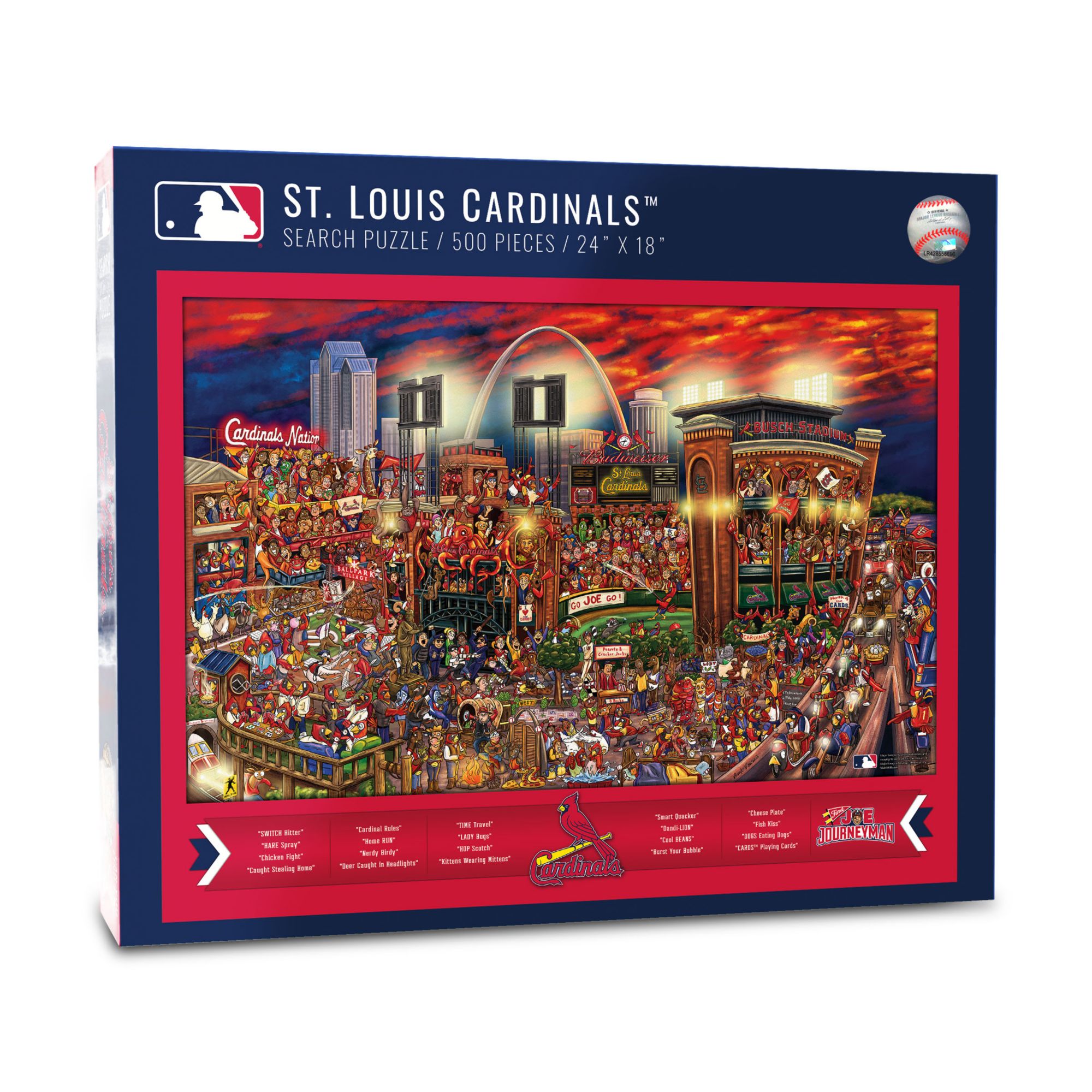 YouTheFan St. Louis Cardinals Find Joe Journeyman Puzzle