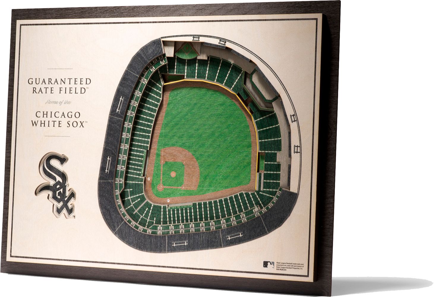 YouTheFan Chicago White Sox 5-Layer StadiumViews 3D Wall Art