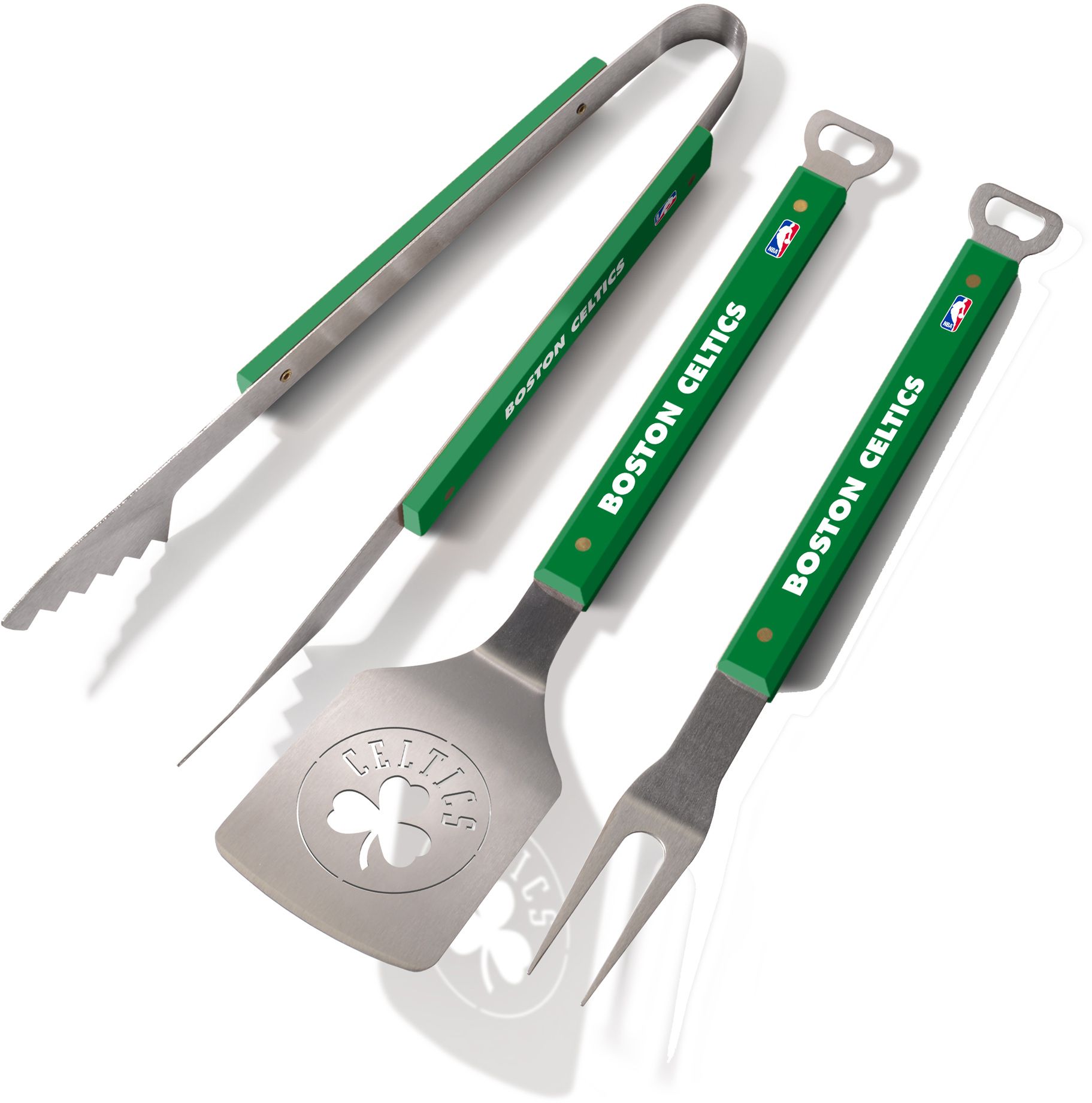 YouTheFan Boston Celtics Spirit Series 3-Piece BBQ Set