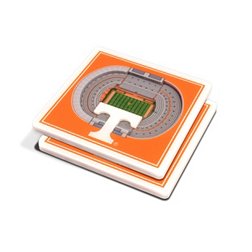 You the Fan Tennessee Volunteers 3D Stadium Views Coaster Set