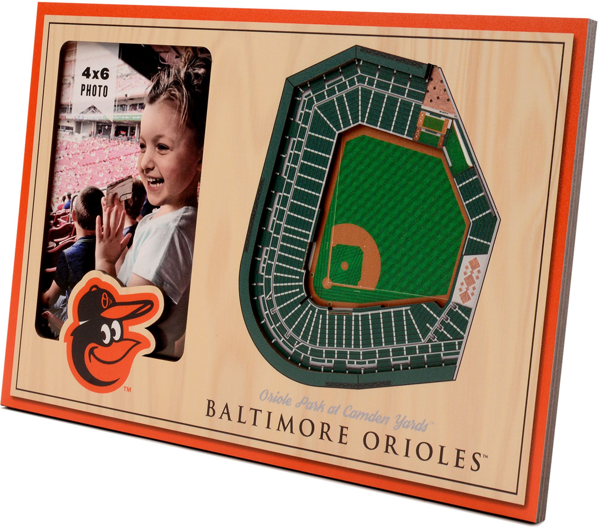 You the Fan Baltimore Orioles 3D Picture Frame