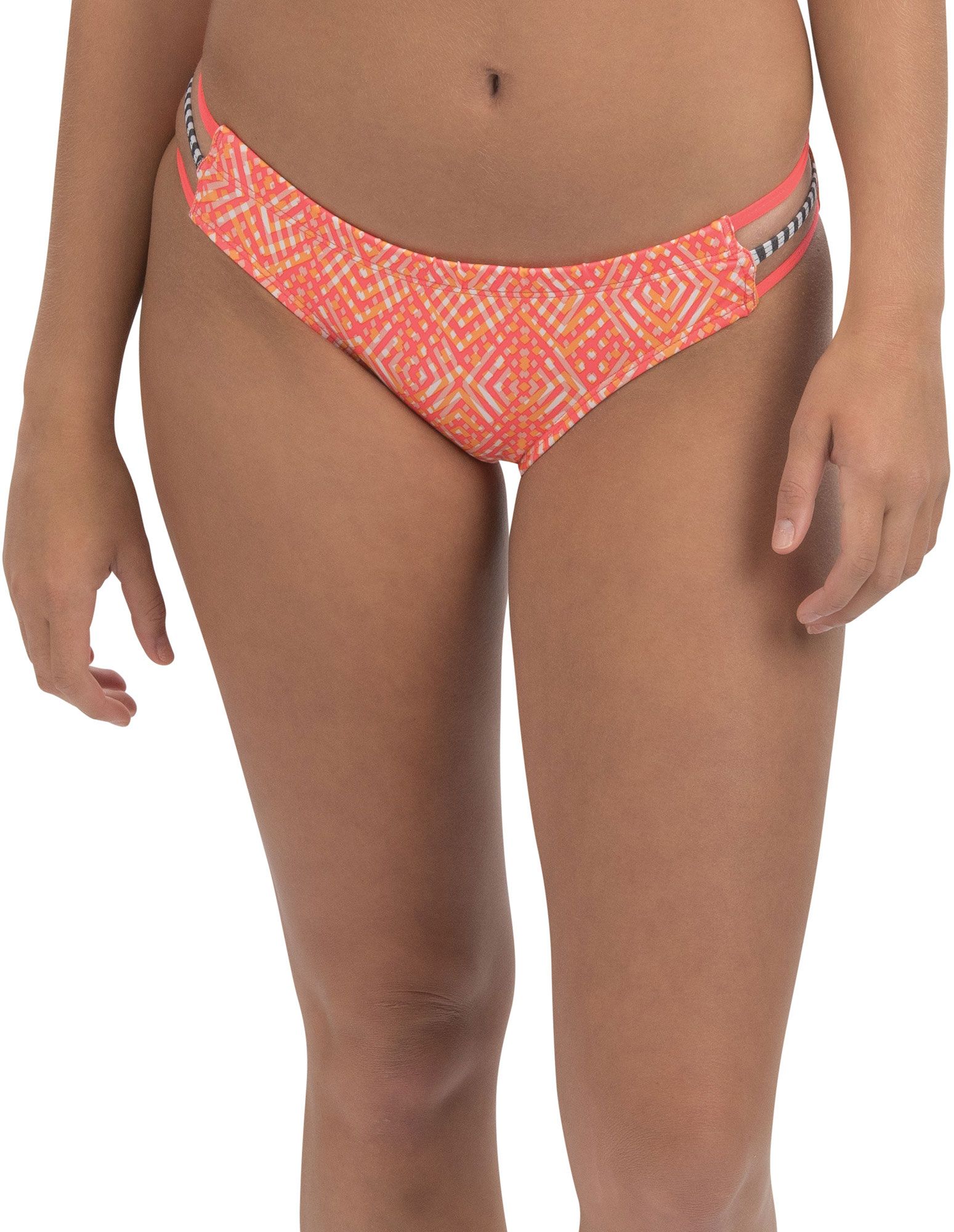 Dolfin Women's Uglies Revibe Print Strappy Bikini Bottoms - Purple