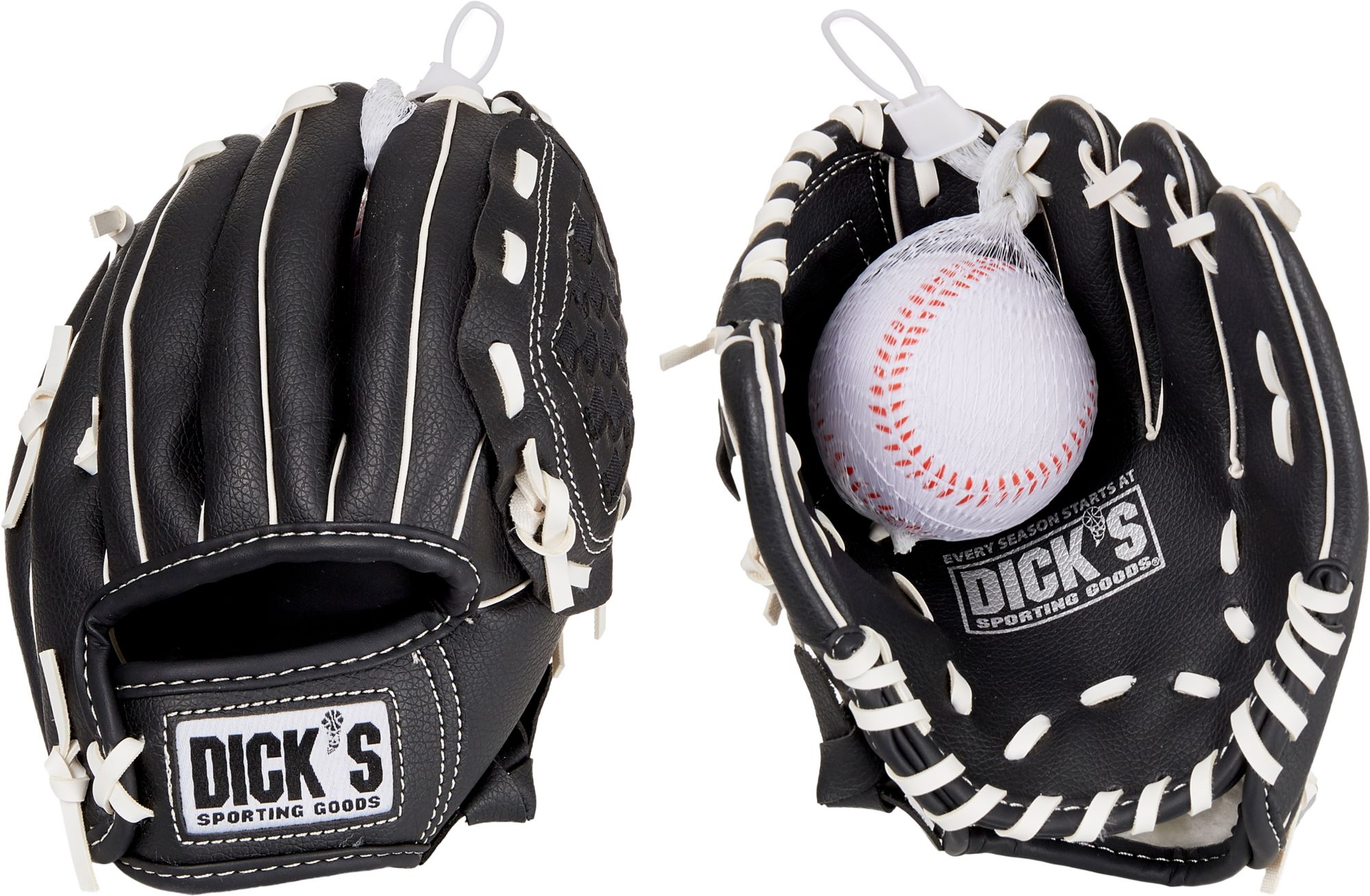 t ball mitt size