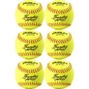 Dudley's Softball Bucket With Lid & 1 Dozen (12) Thunder Heat NFHS Fastpitch Softballs