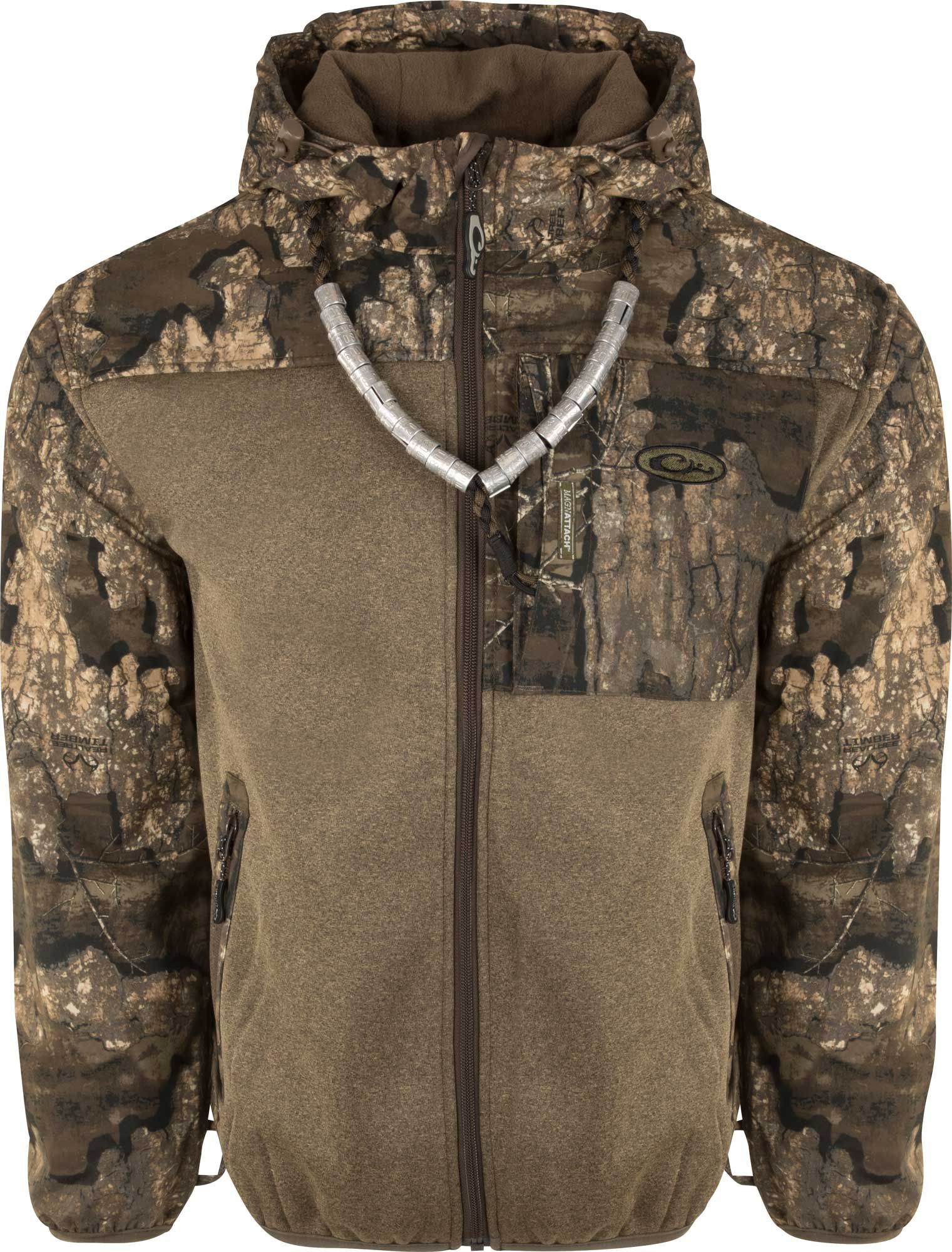 drake waterfowl jacket with hood