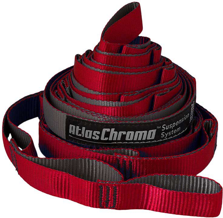 ENO Atlas Chroma Hammock Straps - Red