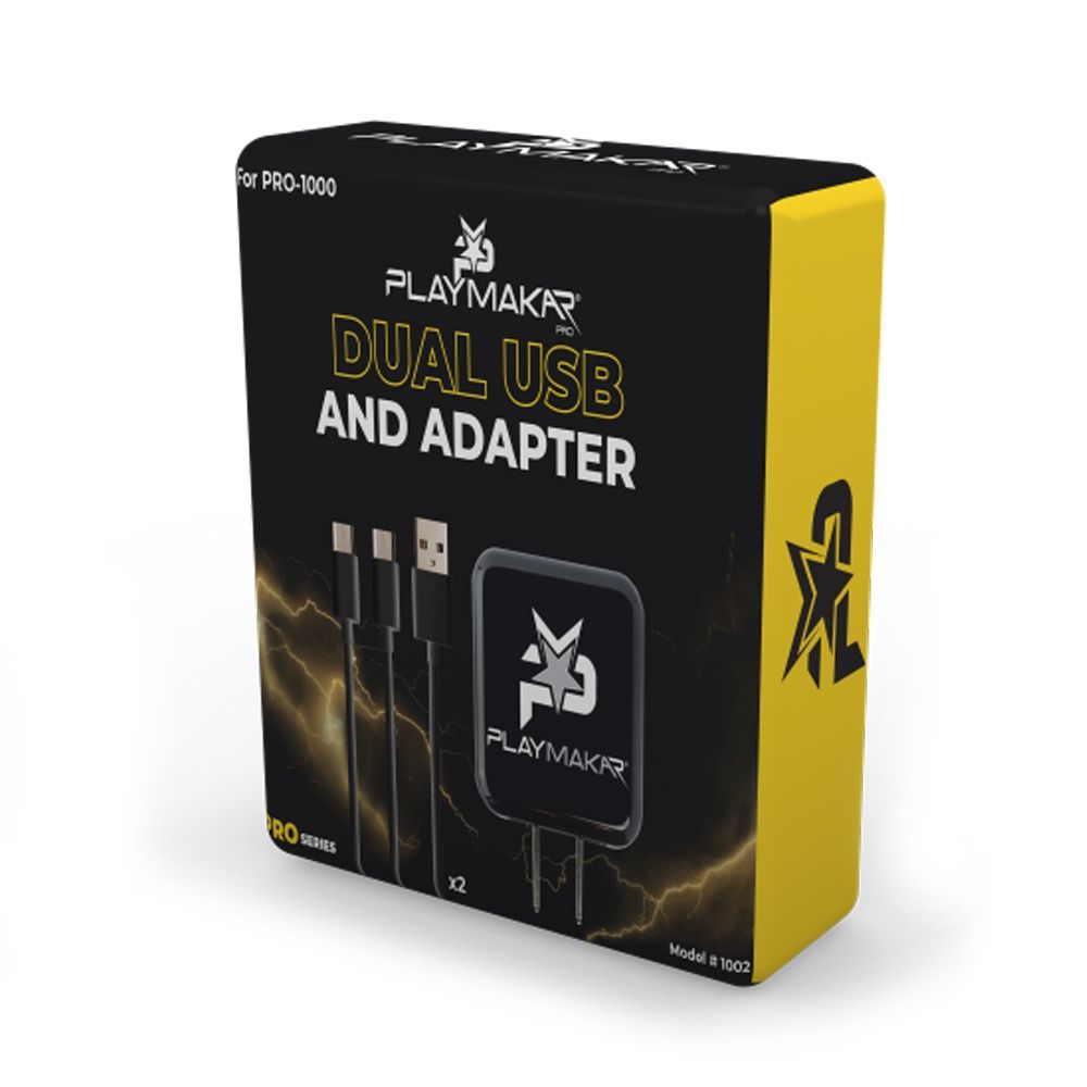 PlayMakar Pro Dual USB Cables &amp; Adapter