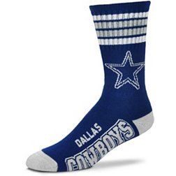 For Bare Feet Dallas Cowboys Four Stripe Deuce Socks