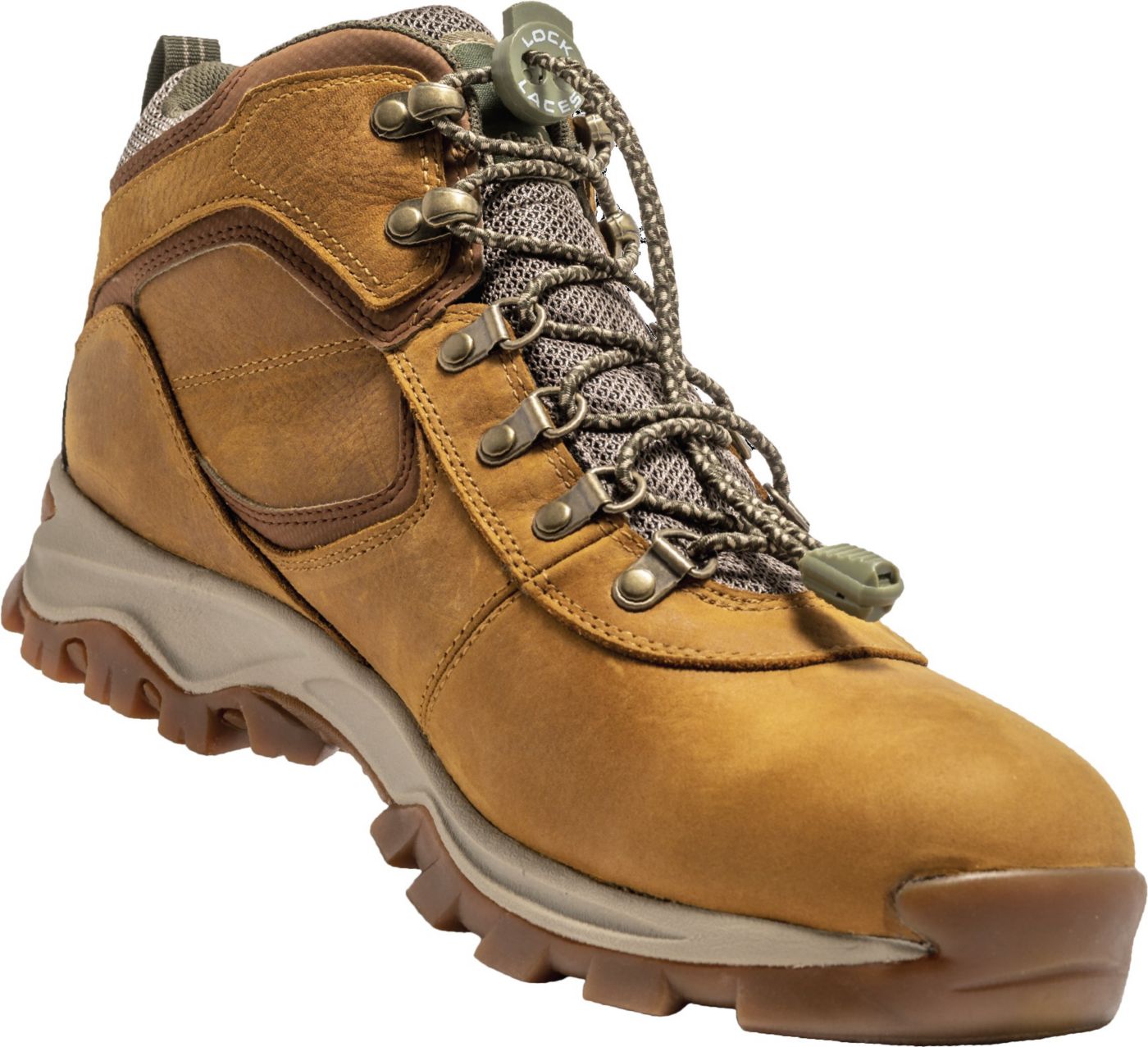 walking boots no laces