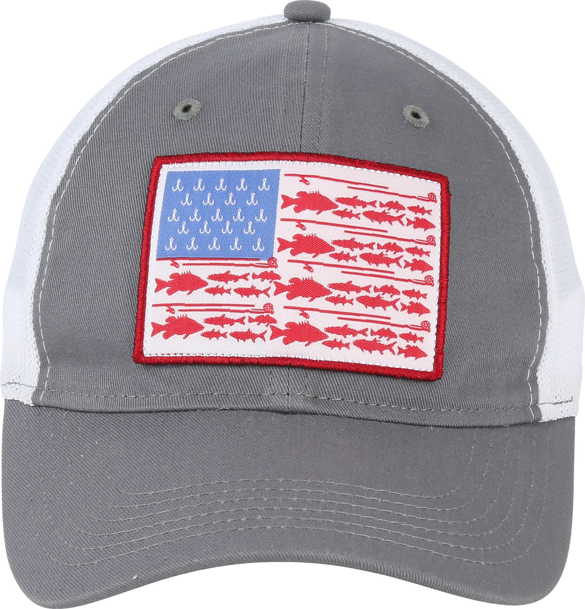 fish on hat
