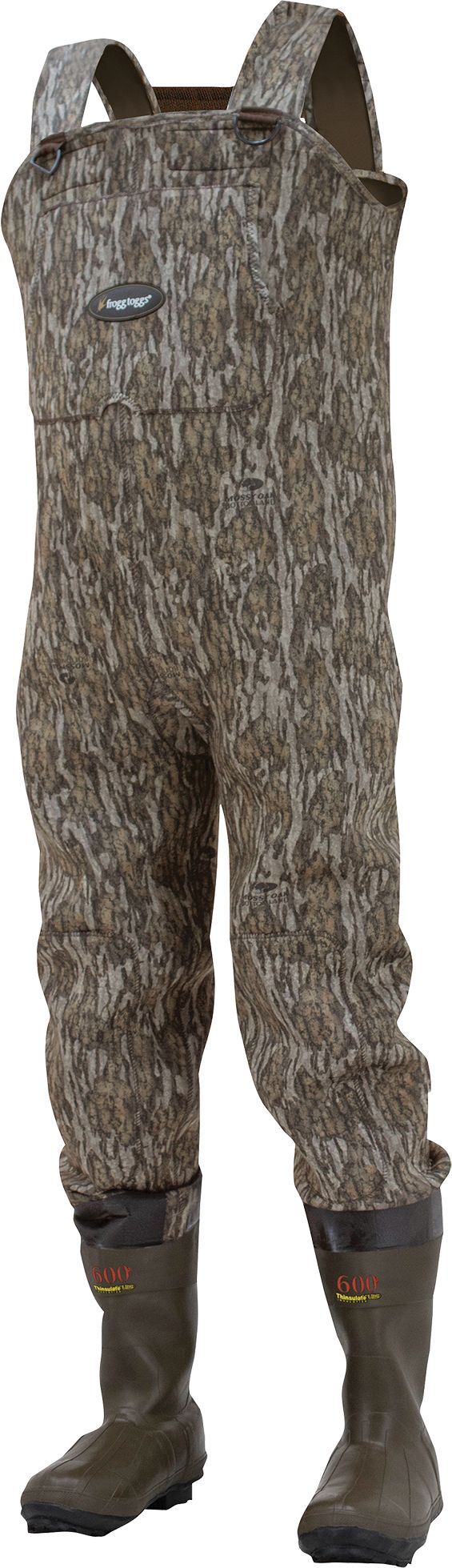 frogg toggs Men's Amphib 3.5 Neoprene Camo Bootfoot Waders
