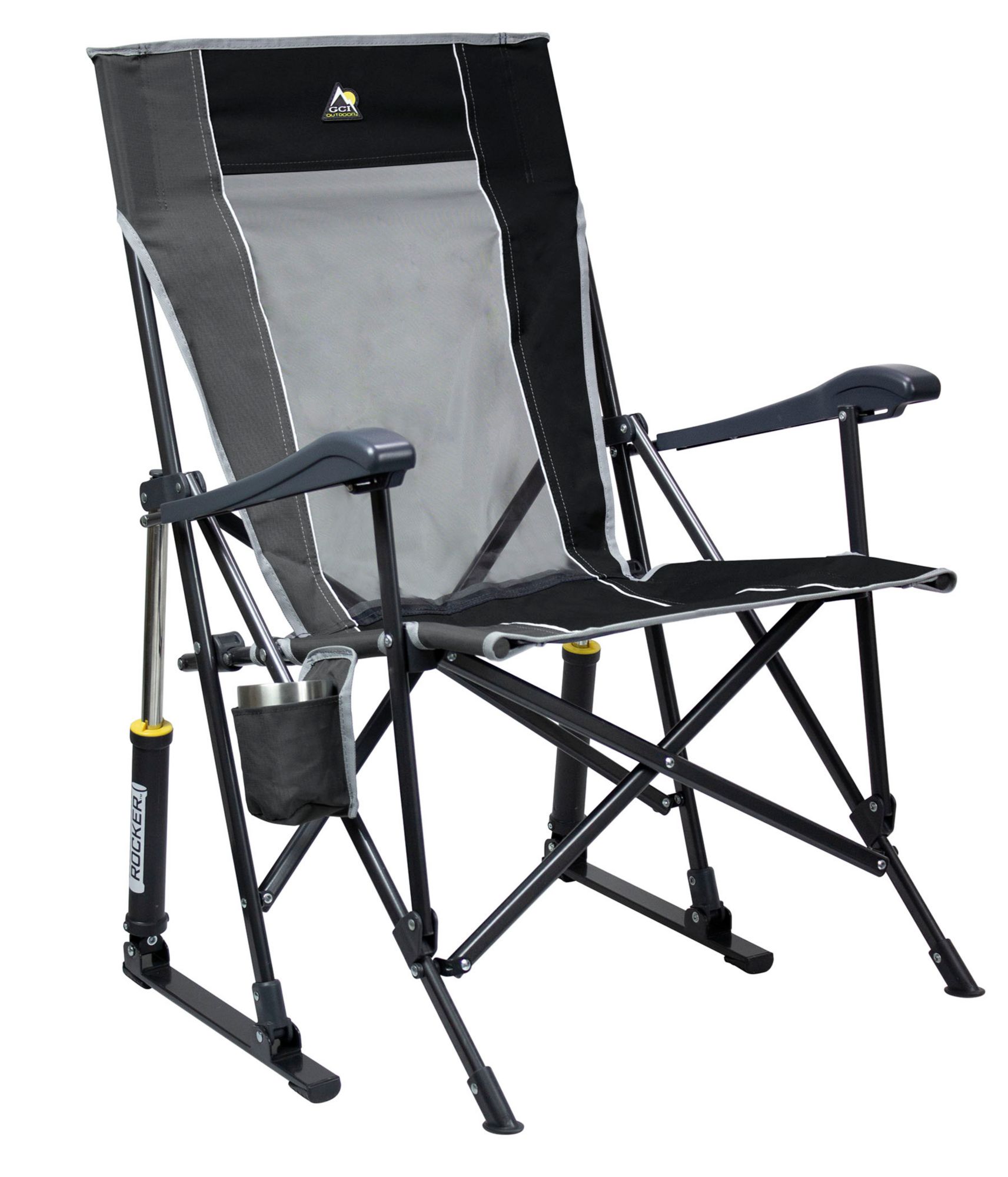 GCI Outdoor RoadTrip Rocker Chair - Black