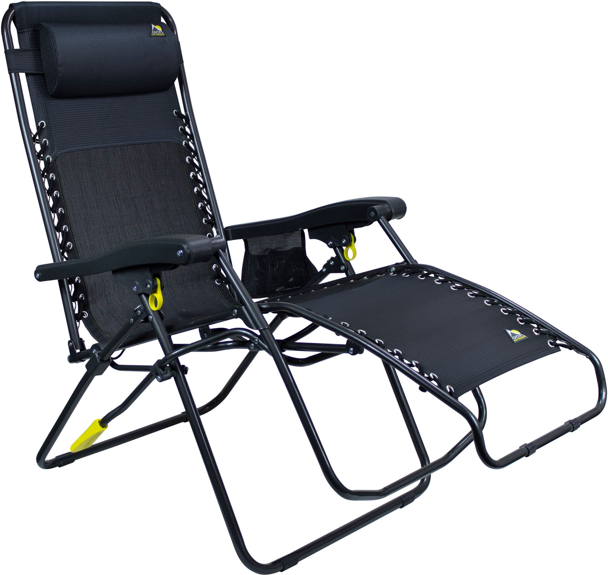 GCI Outdoor Freeform Zero Gravity Lounger Chair, Black