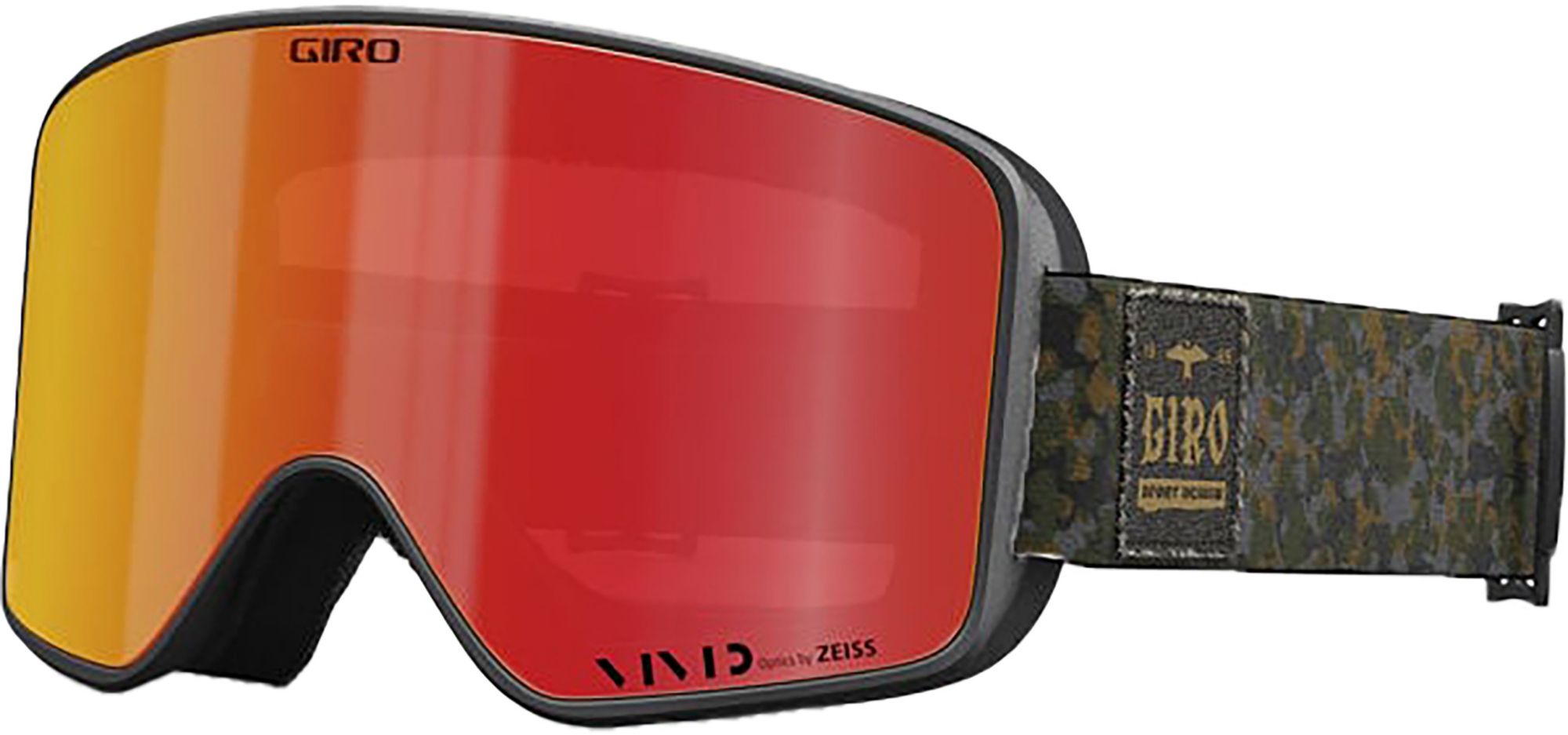 Tort Silencer Camo Strap / Vivid Ember Lens