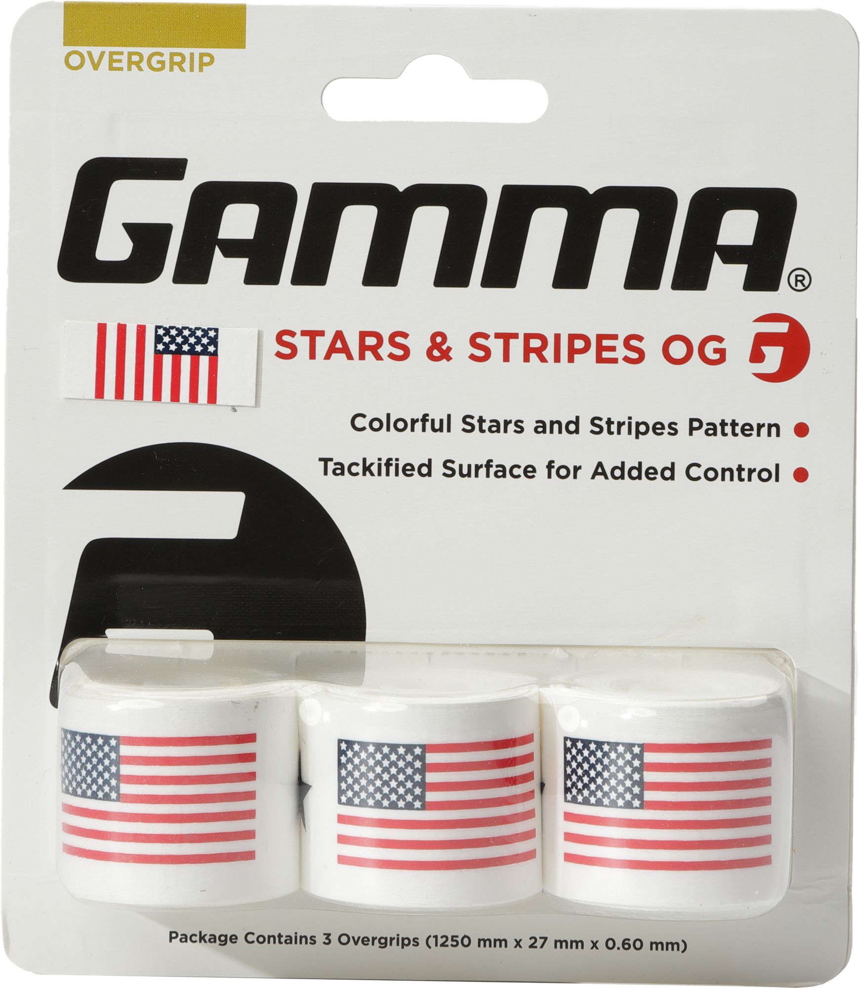 GAMMA Supreme Stars &amp; Stripes Pickleball Overgrip