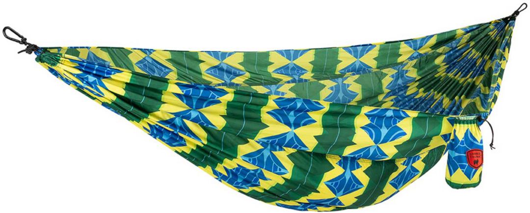 Grand Trunk Double Parachute Nylon Print Hammock Field Stream
