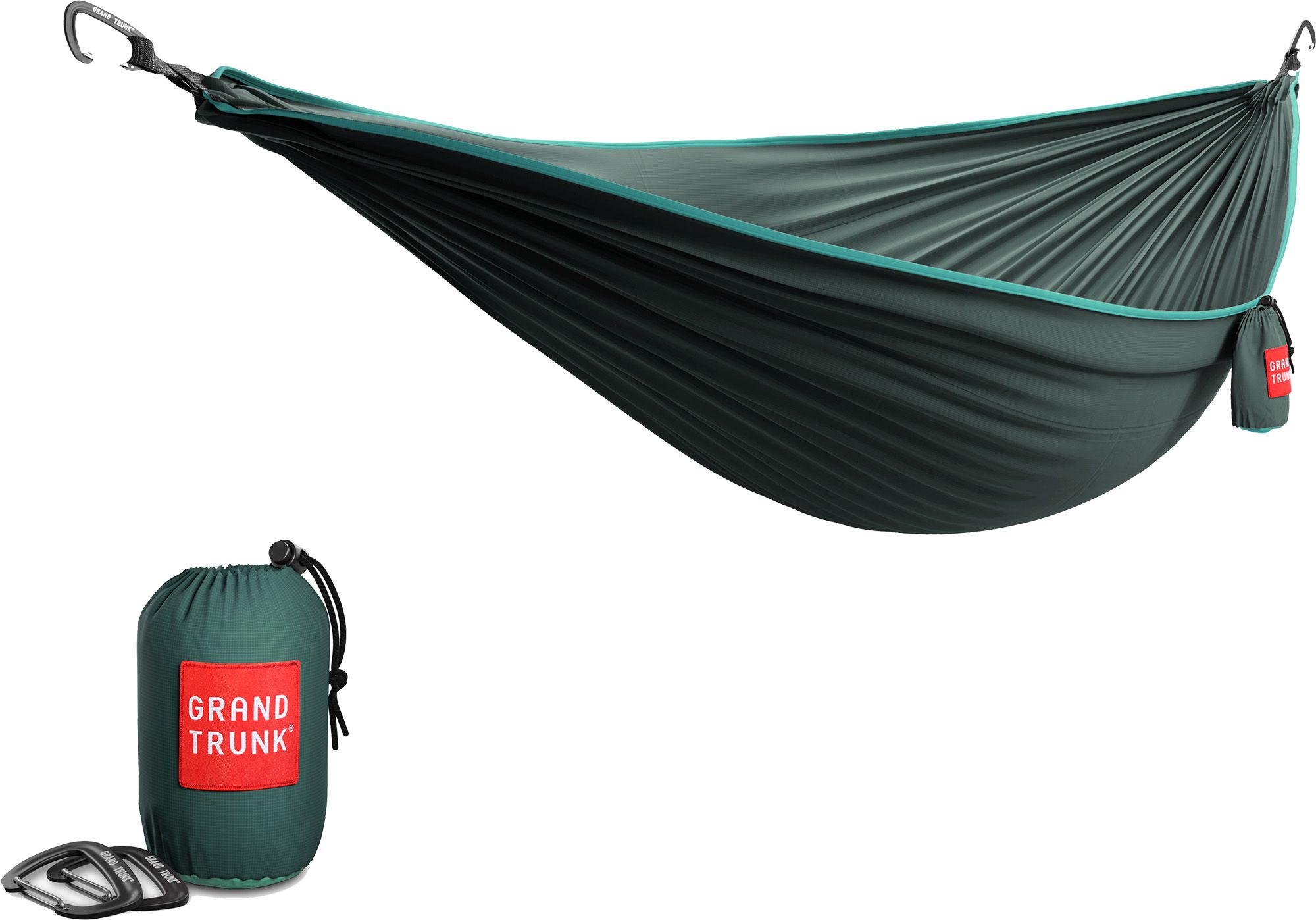 Photos - Other Grand Trunk TrunkTech Double Hammock, Teal/Turquoise 19GTRATRNKTCHDBLHODR