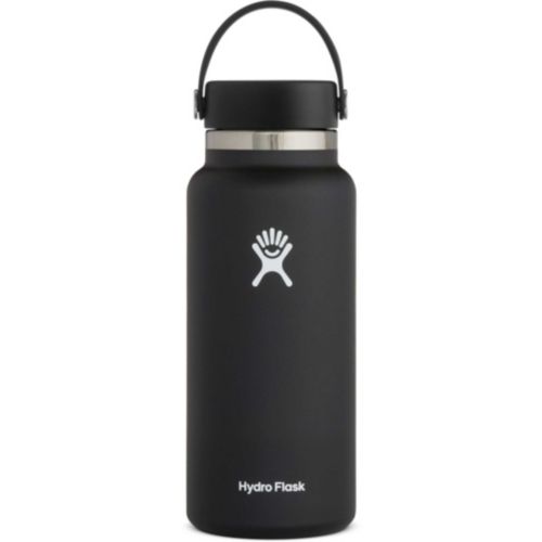 Hydro Flask 40 oz 黒 水筒 + Flex Straw Cap Amazon.com : Hydro Flask Wide Mouth Bottle with Flex Cap