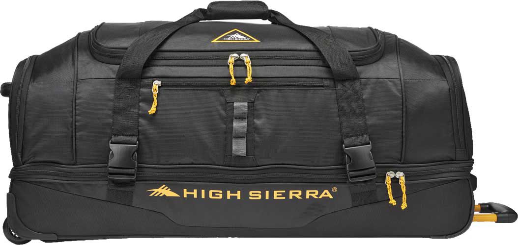 high sierra rolling duffel bag 36 drop bottom