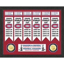 Boston Bruins 6-Time Stanley Cup Champions Deluxe Gold Coin & Banner Collection, Highland Mint