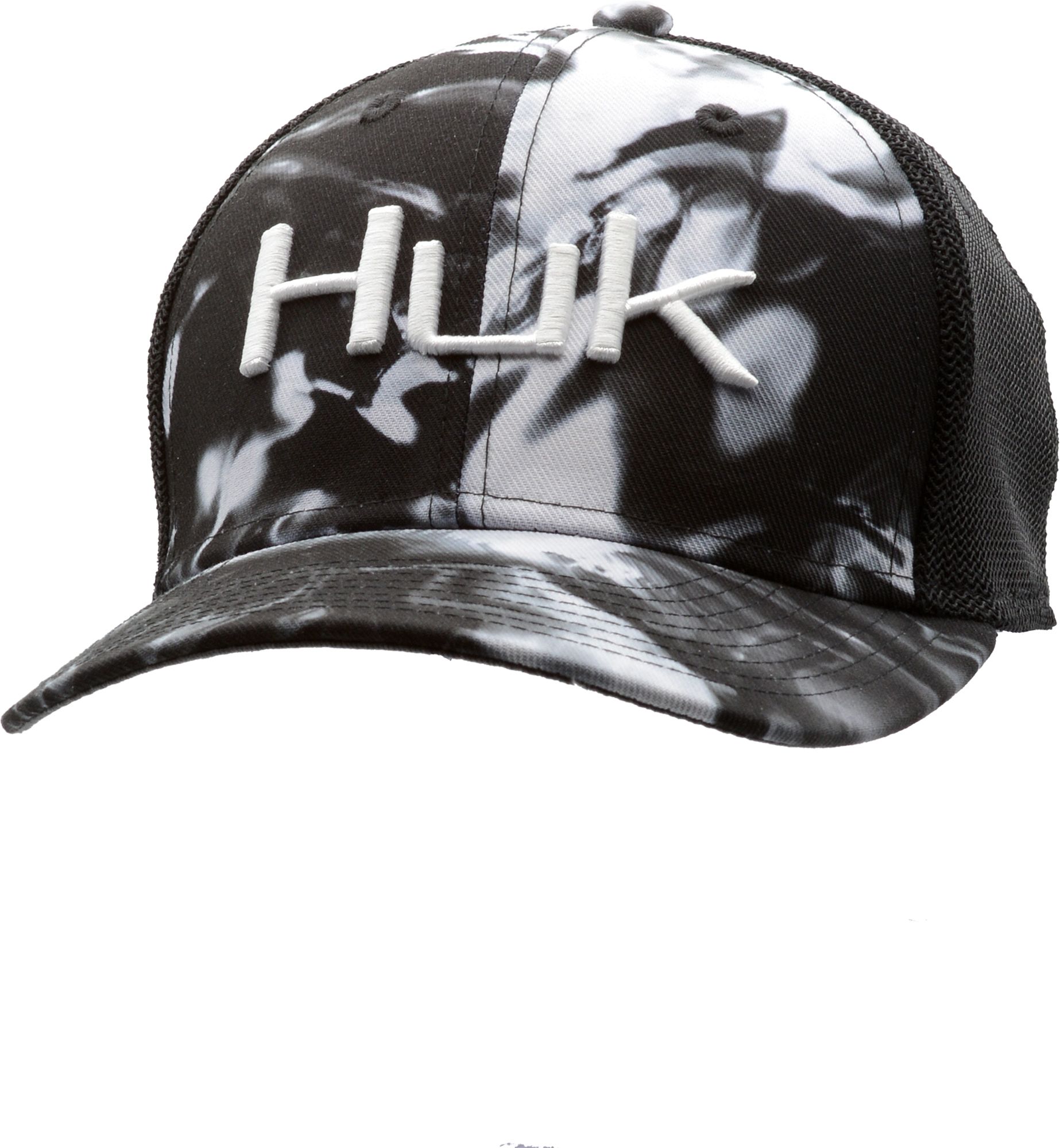 huk flat brim hat