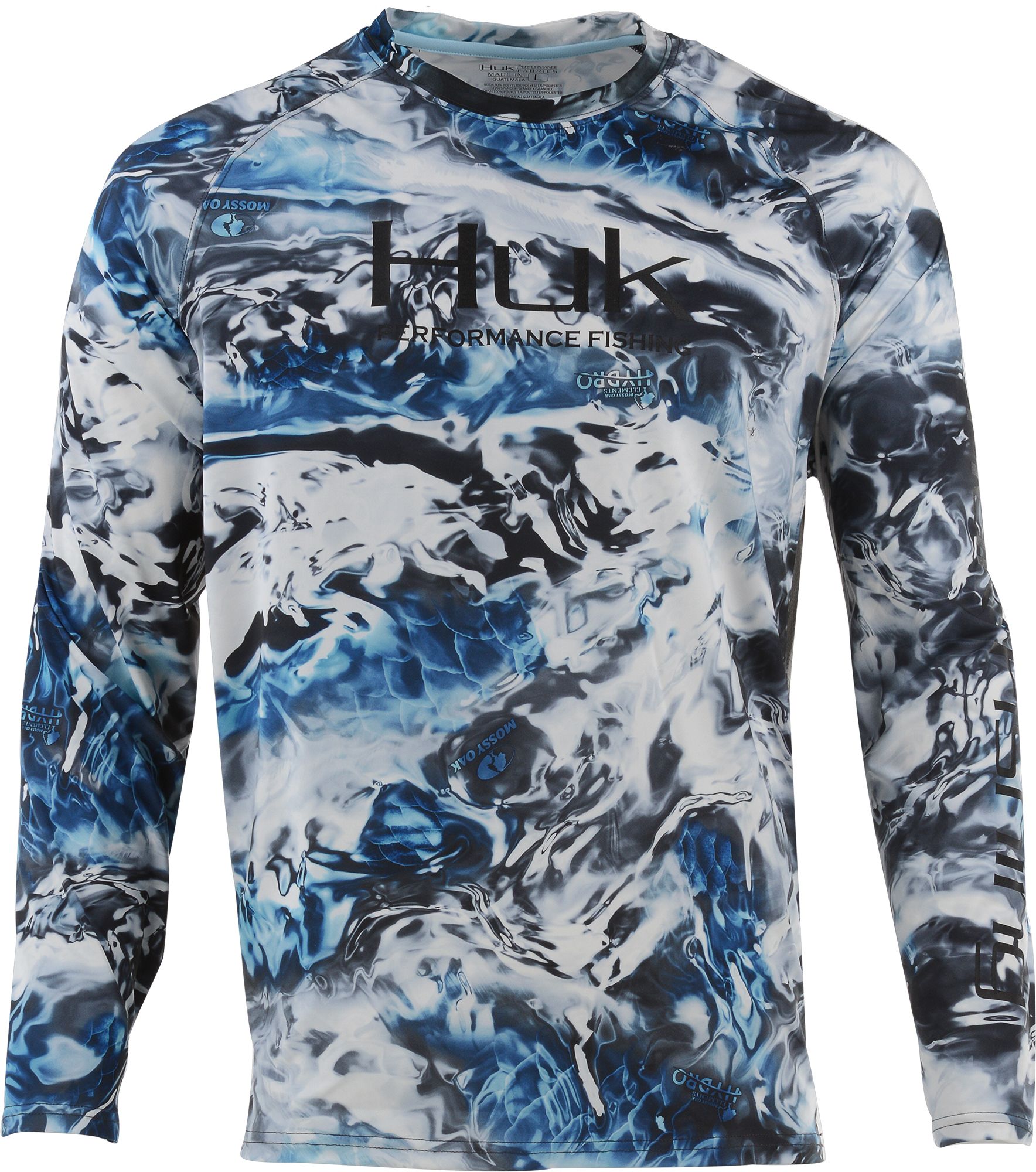 huk hooded fishing shirt