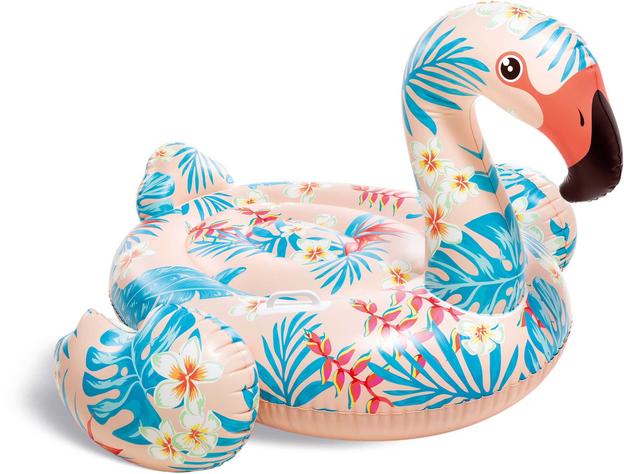 INTEX Tropical Flamingo Ride-On Inflatable Float