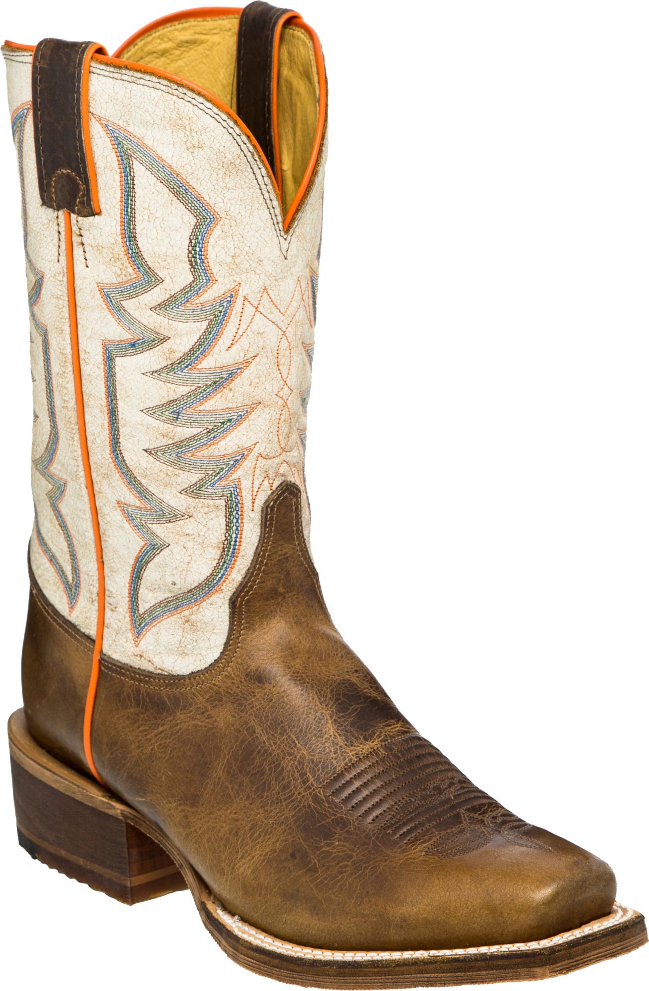 western boots tan