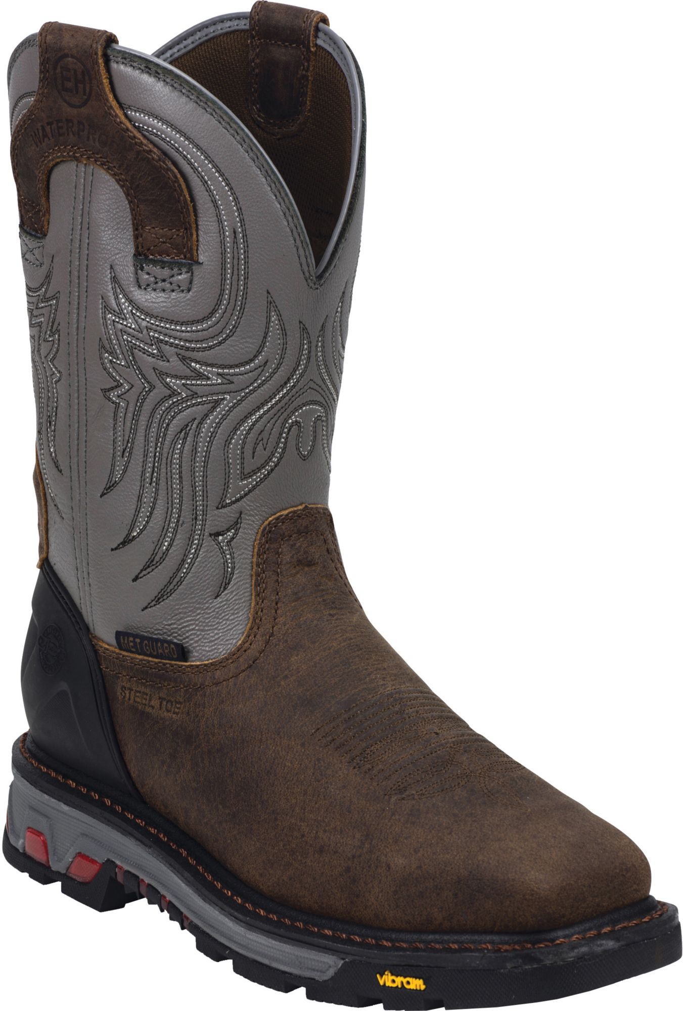 steel toe waterproof cowboy boots