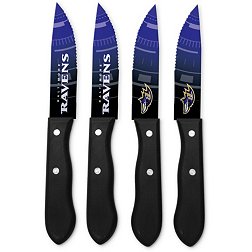 Sports Vault Baltimore Ravens Steak Knives