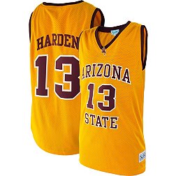Original Retro Brand Men's James Harden Arizona State Sun Devils #13 Gold Retro Basketball Jersey