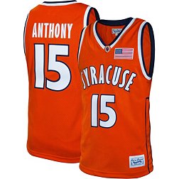 Original Retro Brand Men's Carmelo Anthony Syracuse Orange #15 Orange Retro Basketball Jersey