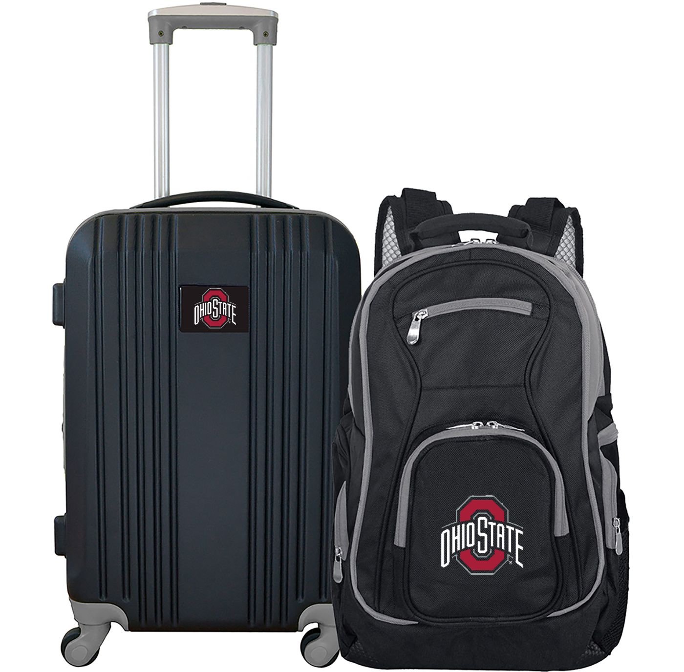 Mojo Ohio State Buckeyes Two Piece Luggage Set DICK'S Sporting Goods