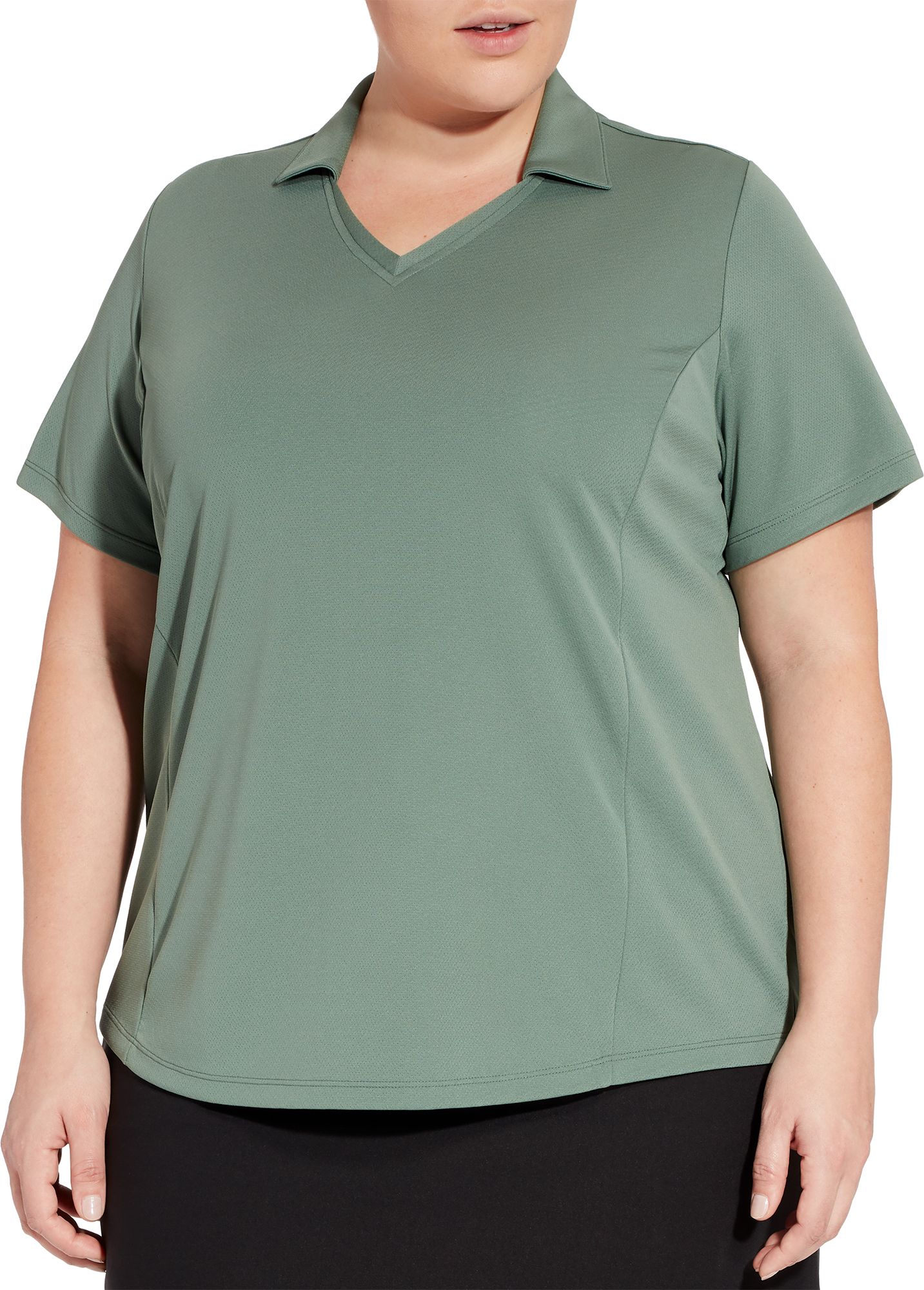 plus size golf polo