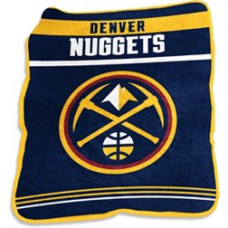 Logo Brands Denver Nuggets 50'' x 60'' Game Day Throw Blanket