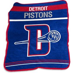 Logo Brands Detroit Pistons 50'' x 60'' Game Day Throw Blanket