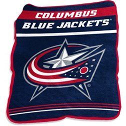 Logo Brands Columbus Bluejackets 50'' x 60'' Game Day Throw Blanket